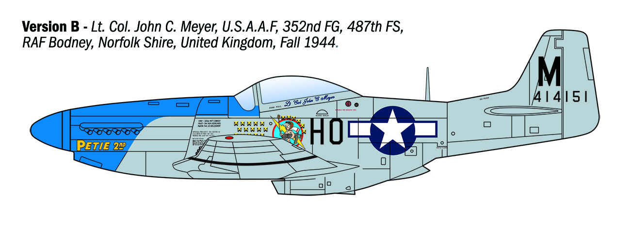 1484 - P - 51D MUSTANG ACES - Imagem 5