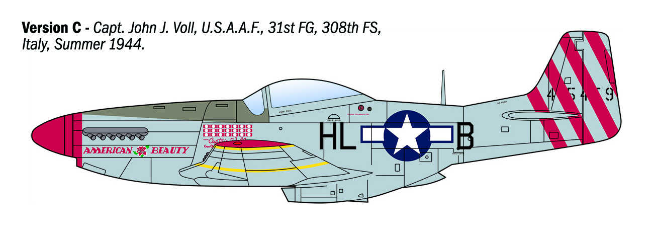 1484 - P - 51D MUSTANG ACES - Imagem 4