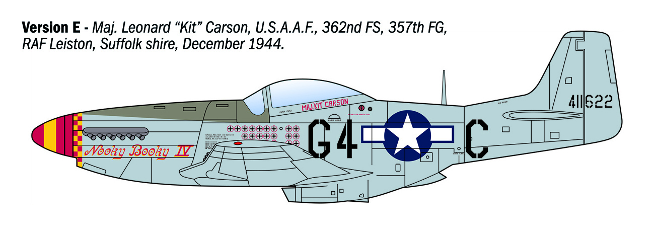 1484 - P - 51D MUSTANG ACES - Imagem 2